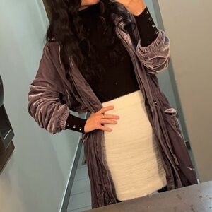 Torrid Velvet Anorak Jacket